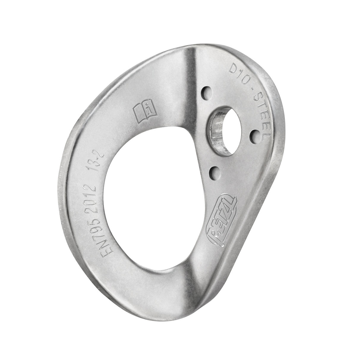 PETZL BOHRHAKENLASCHE COEUR STEEL