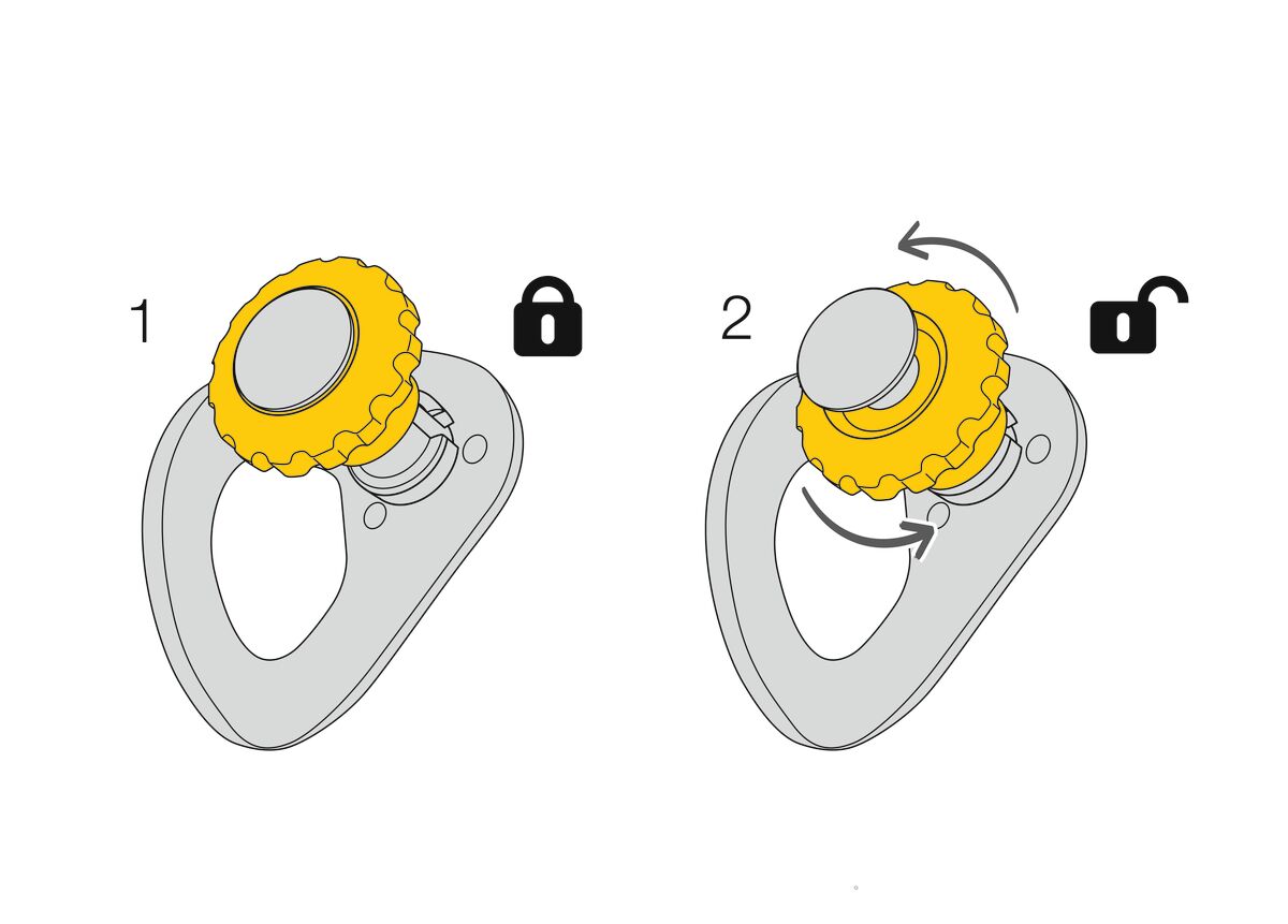 PETZL BOHRHAKEN COEUR PULSE 12 MM