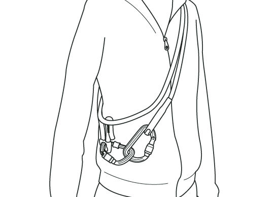 PETZL STANDPLATZSCHLINGE DUAL CONNECT VARIO