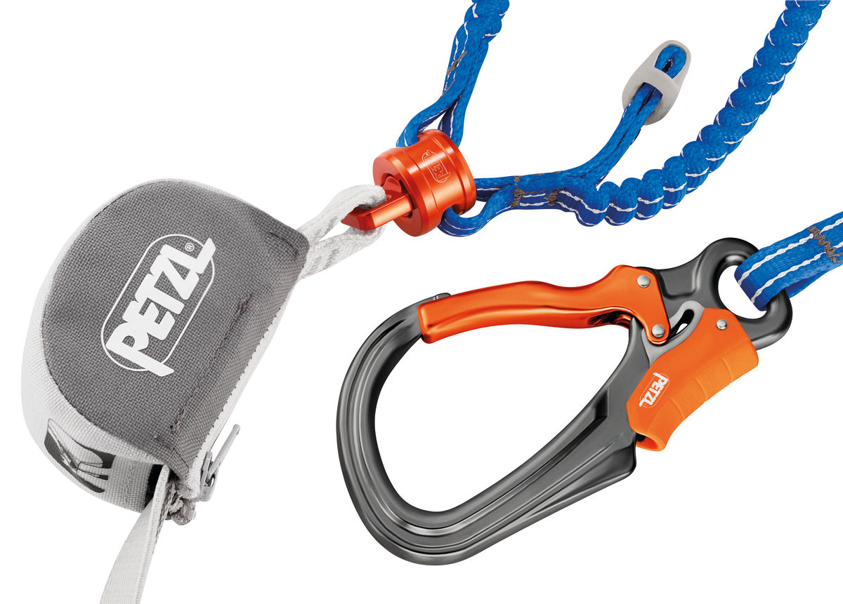 PETZL KLETTERSTEIGSET SCORPIO EASHOOK