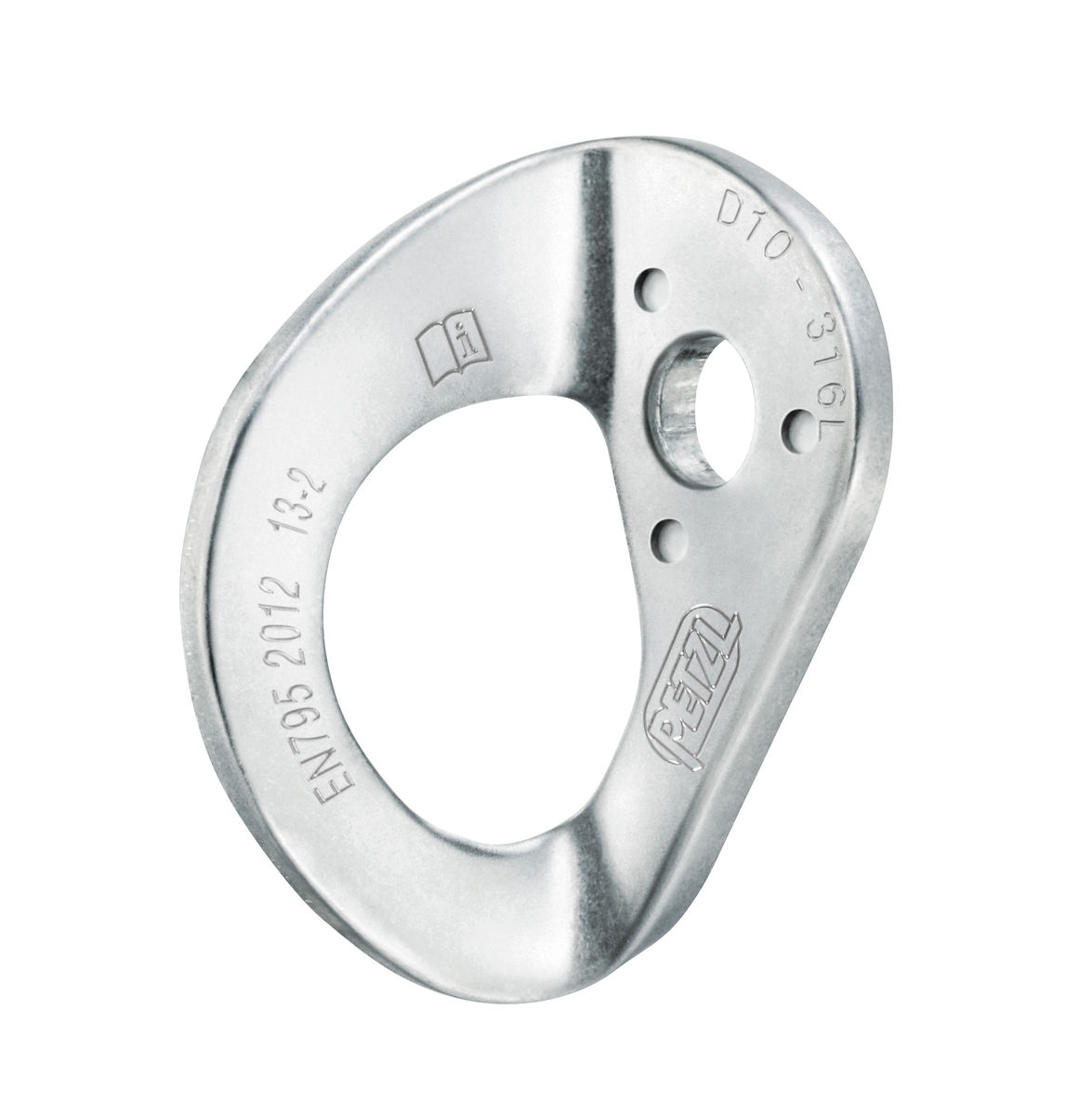 PETZL BOHRHAKENLASCHE COEUR STAINLESS