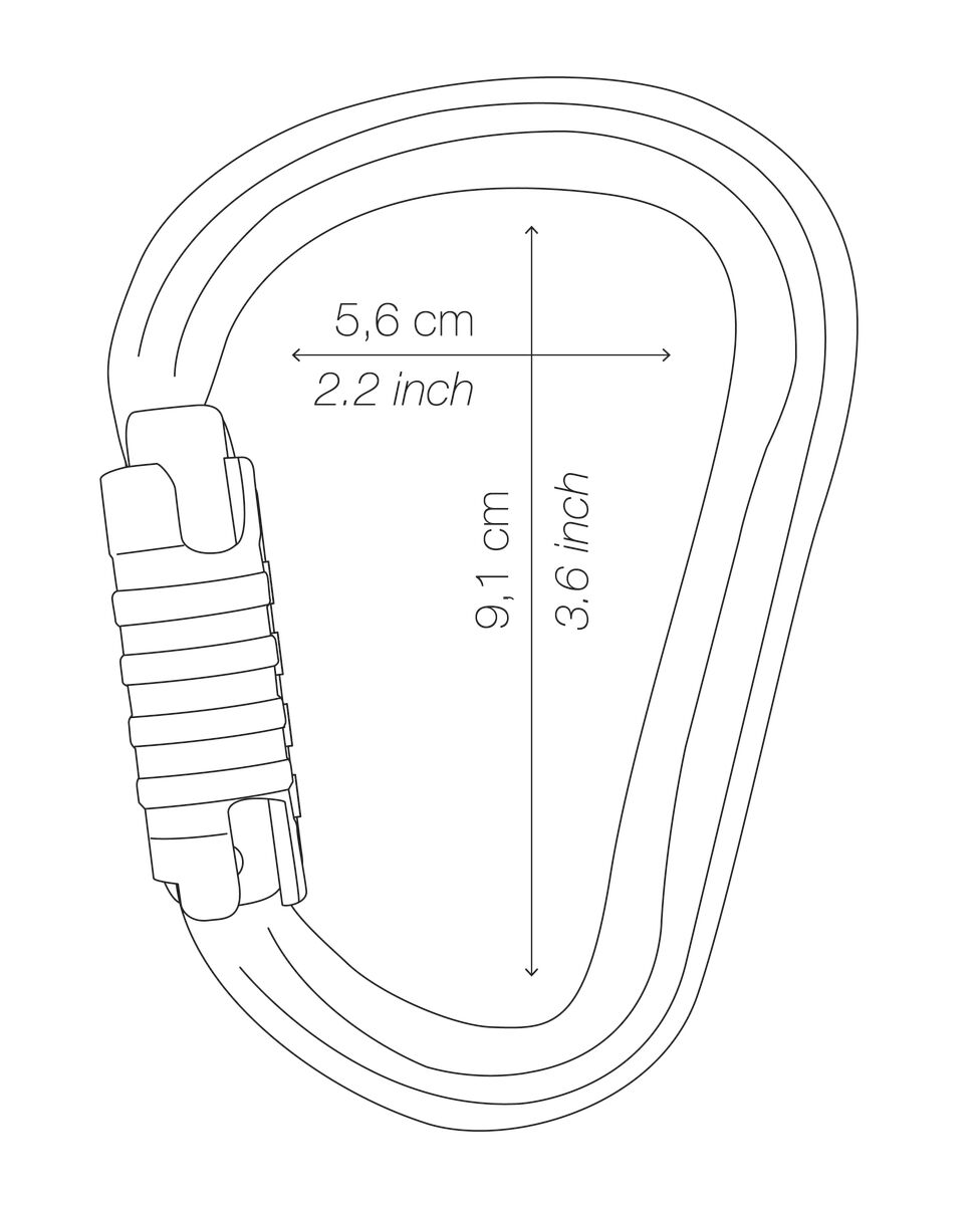 PETZL KARABINER WILLIAM