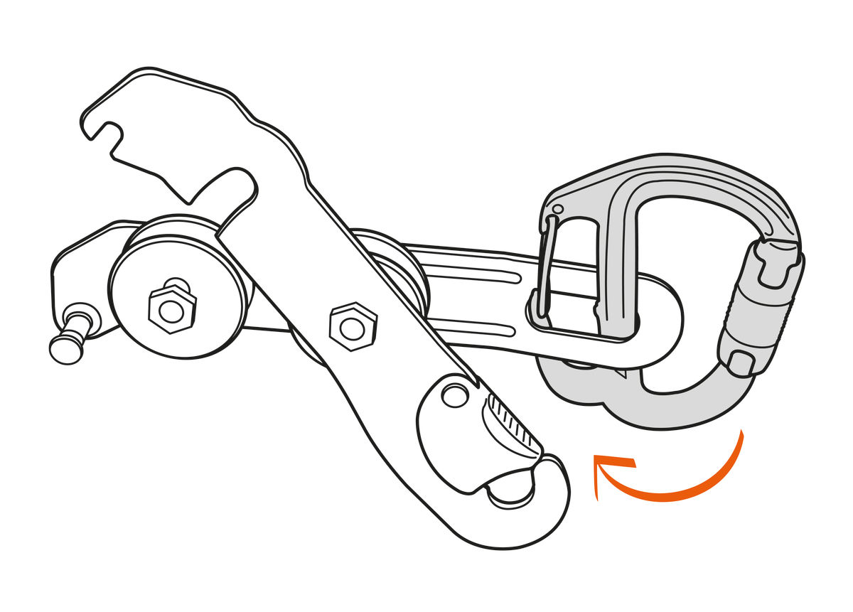 PETZL KARABINER FREINO Z