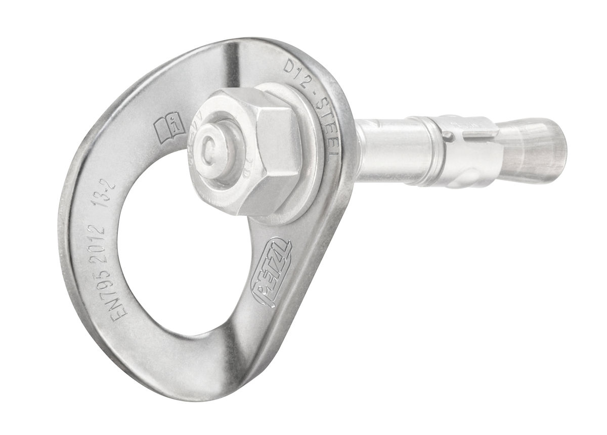 PETZL BOHRHAKENLASCHE COEUR STEEL